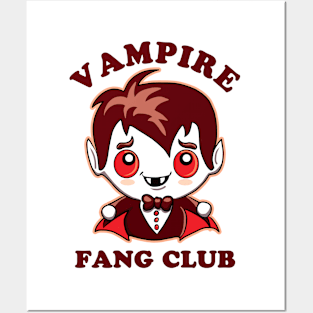 Vampire Fang Club Posters and Art